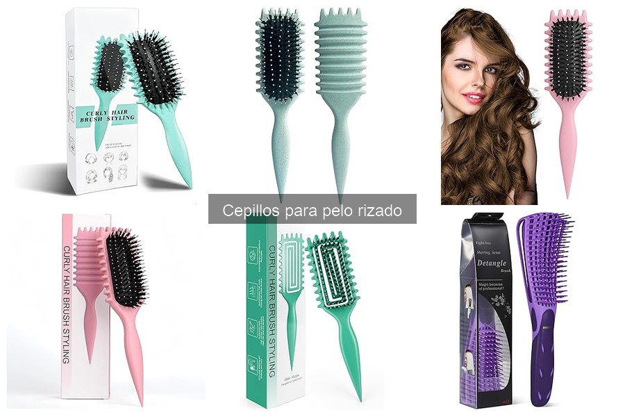 Cómo usar cepillos para pelo rizado de forma efectiva