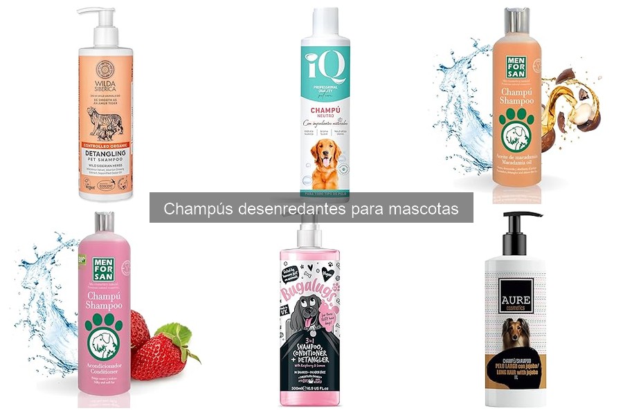 Cómo usar champú desenredante en mascotas correctamente