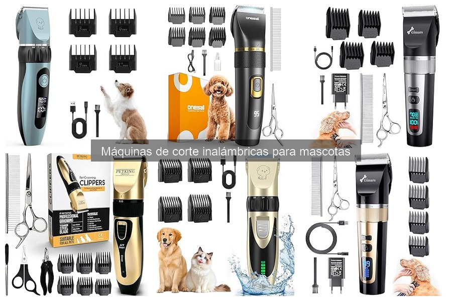 Cómo usar correctamente una máquina de corte inalámbrica para mascotas