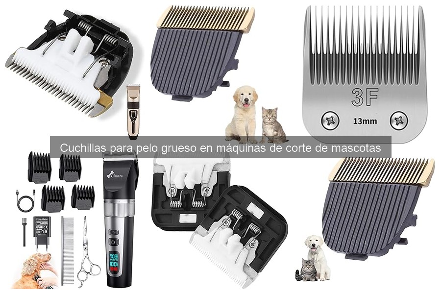 Cómo Usar Cuchillas para Pelo Grueso en Máquinas de Corte