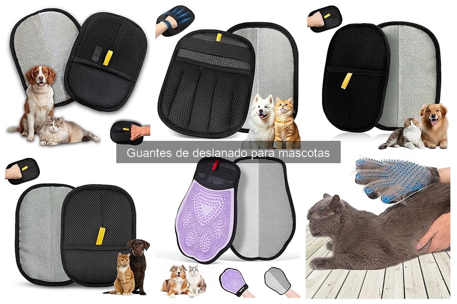 Cómo usar guantes de deslanado para mascotas correctamente
