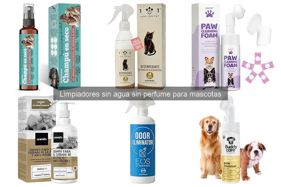 Cómo usar limpiadores sin agua para mascotas fácilmente