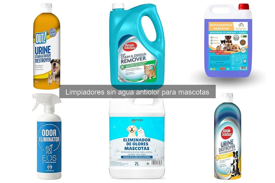 ** Cómo usar limpiadores sin agua para mascotas | Guía práctica