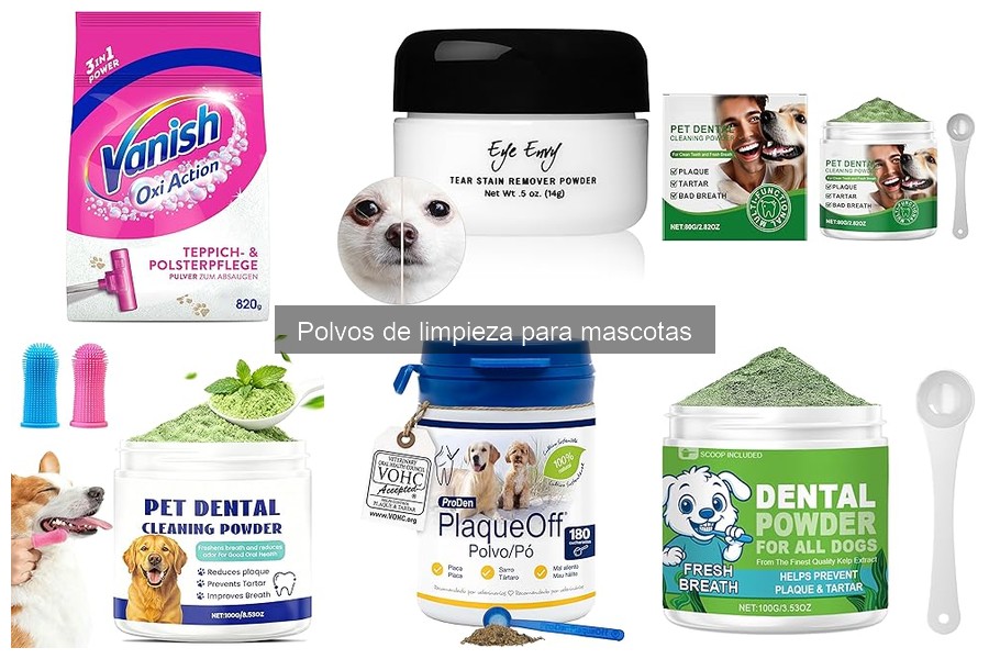 Cómo usar polvos de limpieza para mascotas eficazmente