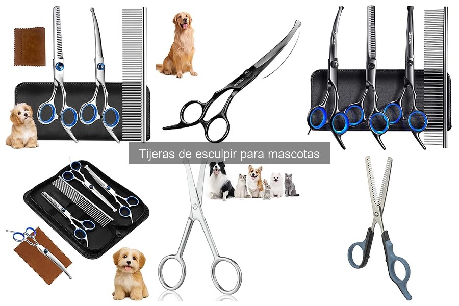 Cómo usar tijeras de esculpir para mascotas de forma segura