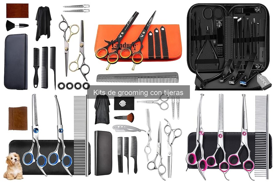 Cómo usar tijeras de grooming para un corte perfecto