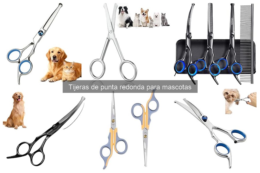Cómo usar tijeras de punta redonda en mascotas de forma segura