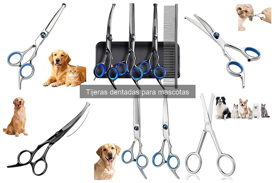 Cómo usar tijeras dentadas para recortar el pelaje de tu mascota