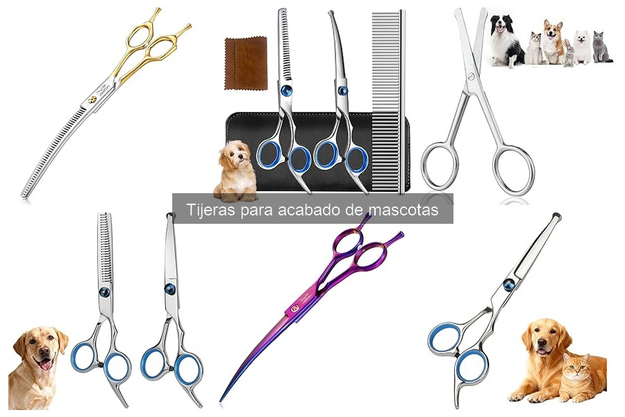 Cómo usar tijeras para acabado de mascotas de forma profesional