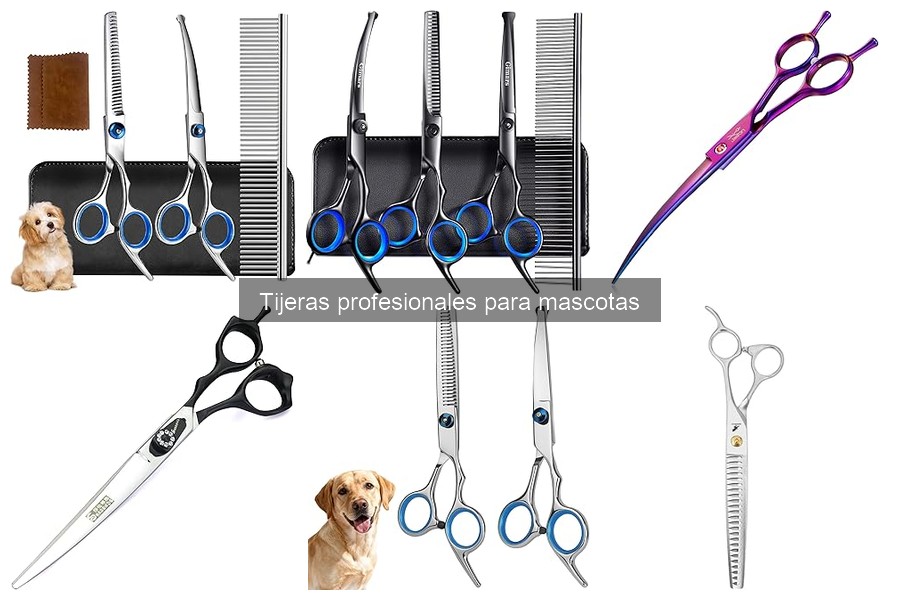 Cómo usar tijeras para grooming de mascotas correctamente