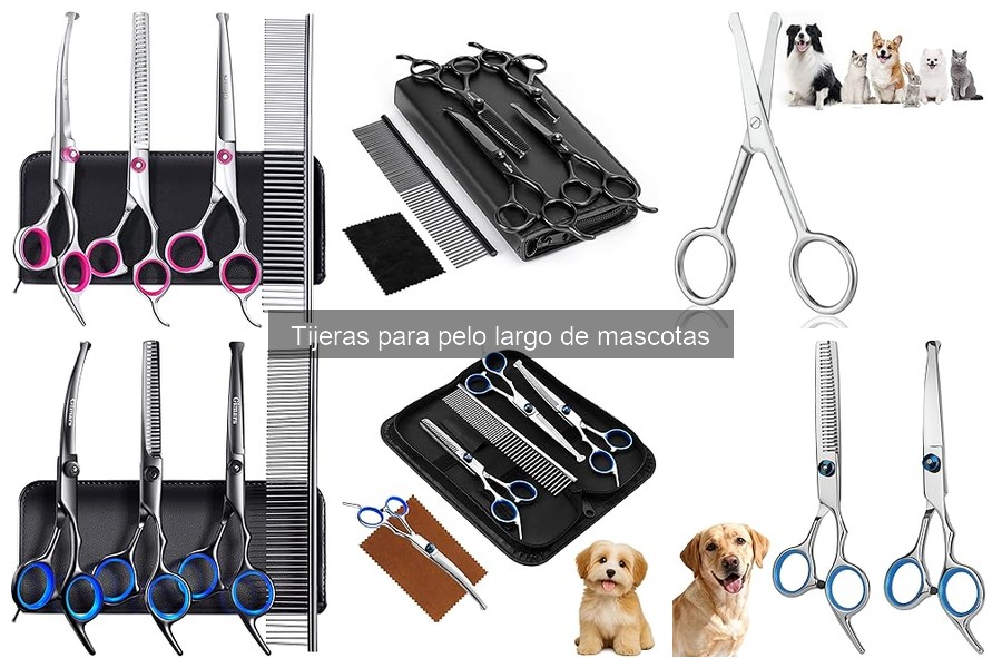 Cómo usar tijeras para pelo largo de mascotas correctamente