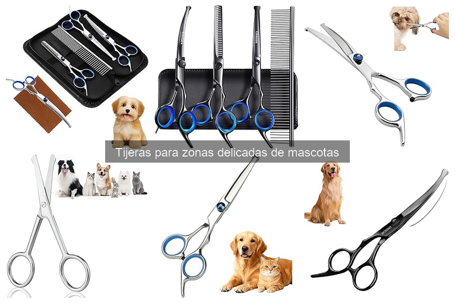 Cómo Usar Tijeras para Zonas Delicadas en Mascotas