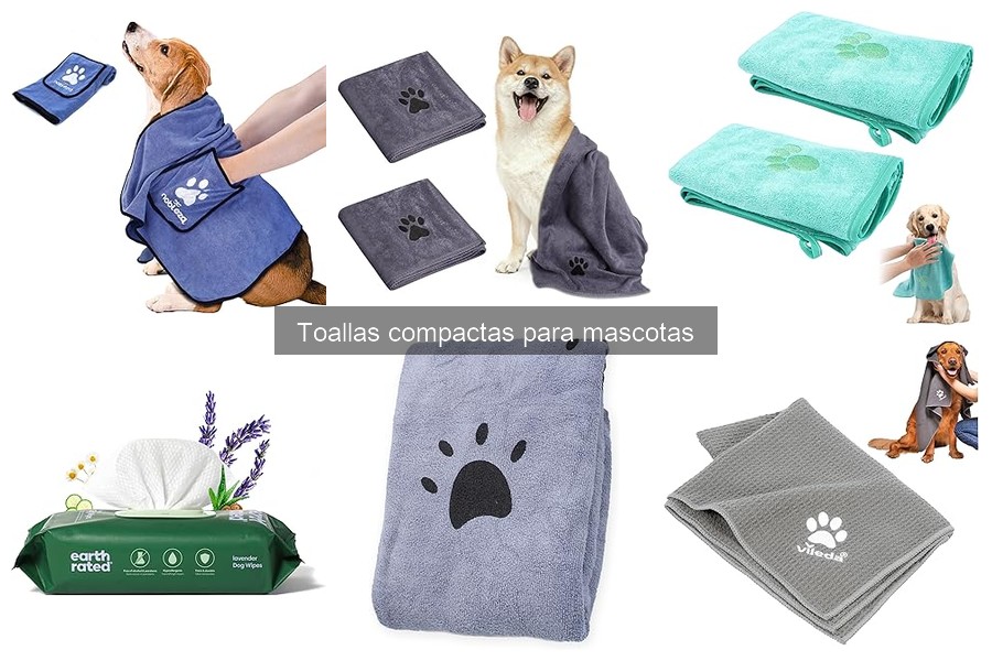 Cómo usar toallas compactas para mascotas correctamente