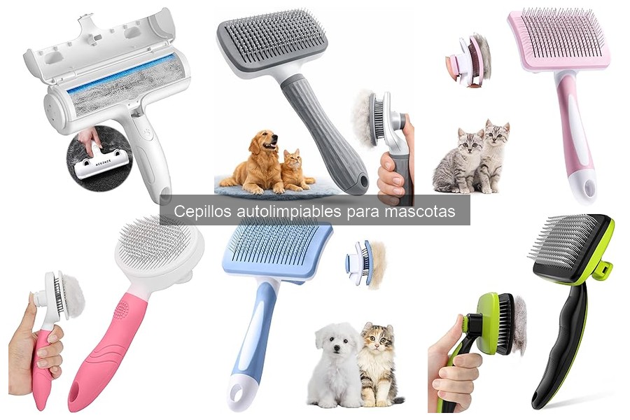 Cómo usar un cepillo autolimpiable para mascotas fácilmente