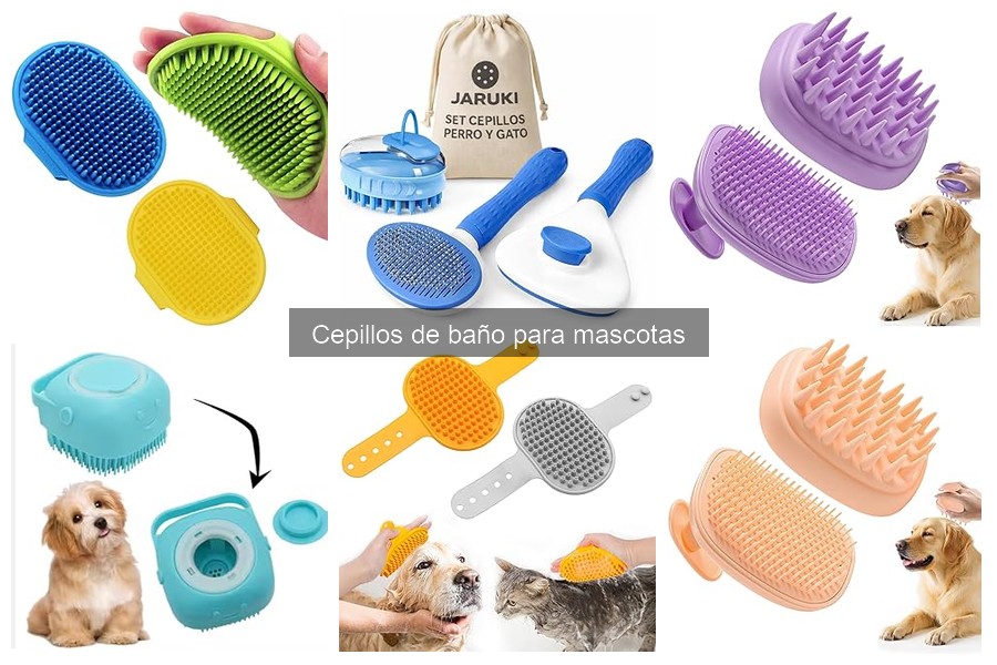 Cómo usar un cepillo de baño para mascotas eficazmente