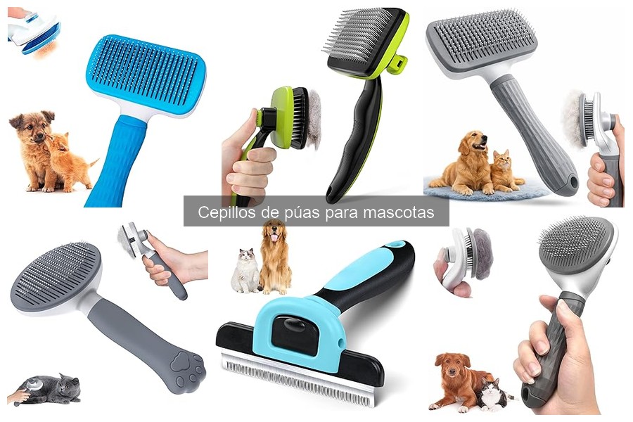 Cómo usar un cepillo de púas en mascotas eficazmente