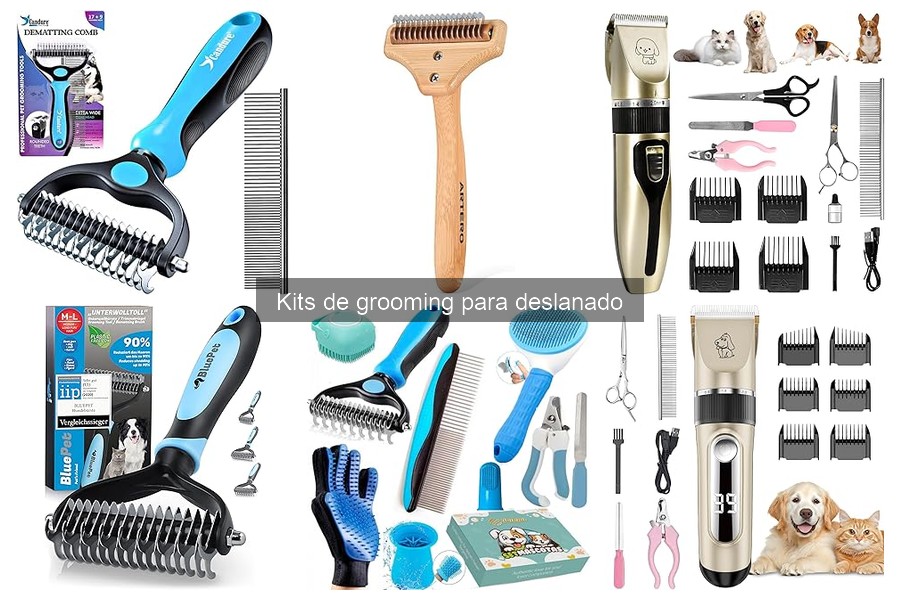 Cómo usar un kit de grooming para deslanado en casa