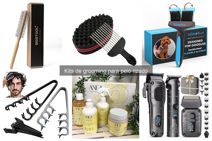 Cómo usar un kit de grooming para pelo rizado correctamente