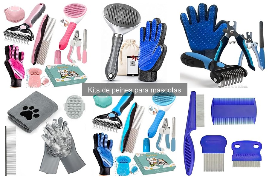 Cómo usar un kit de peines para mascotas de forma efectiva