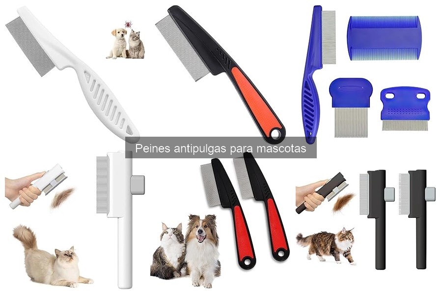 Cómo usar un peine antipulgas en mascotas correctamente