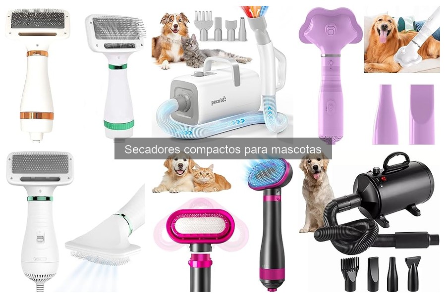 Cómo usar un secador compacto para mascotas en casa