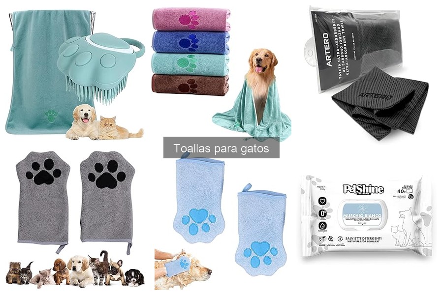 Cómo utilizar correctamente toallas para gatos en grooming
