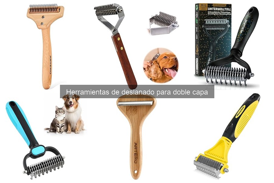 Cómo utilizar herramientas de deslanado en perros correctamente