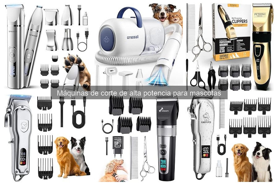 Cómo utilizar máquinas de corte de alta potencia para mascotas