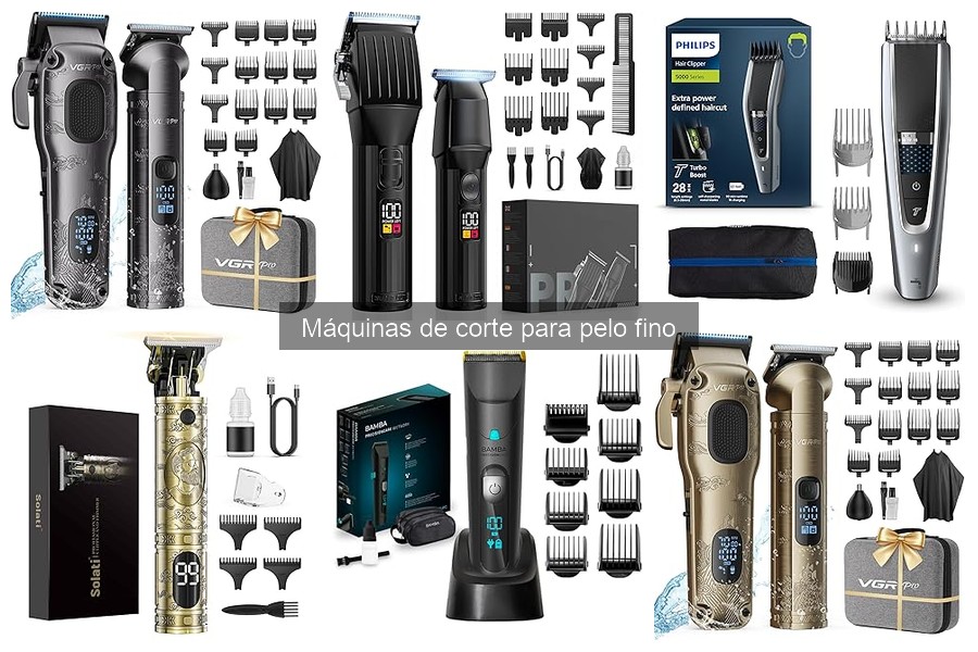Cómo utilizar una máquina de corte para pelo fino