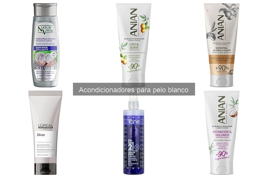 Comparativa: Acondicionadores para Pelo Blanco vs. Otros