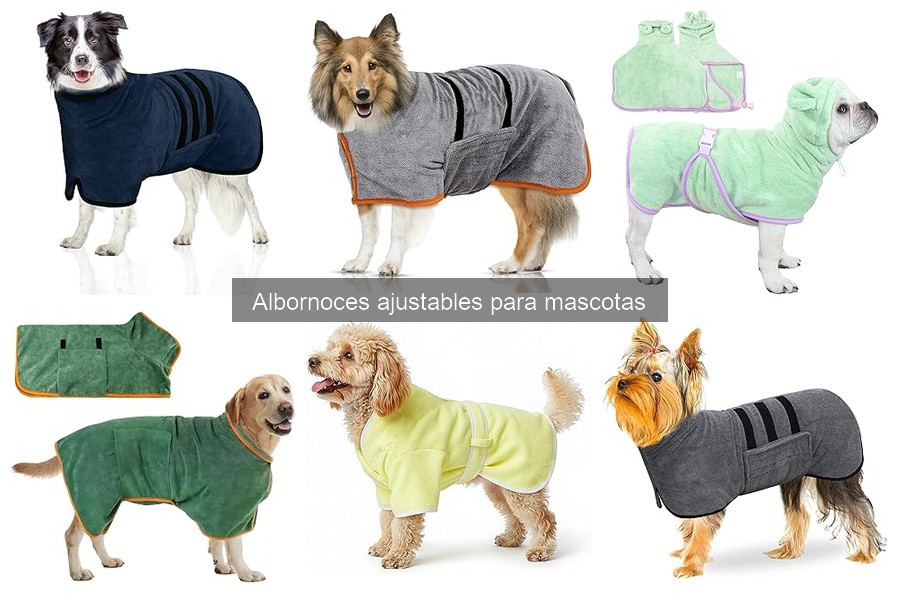 Comparativa: Albornoces Ajustables vs Toallas para Mascotas