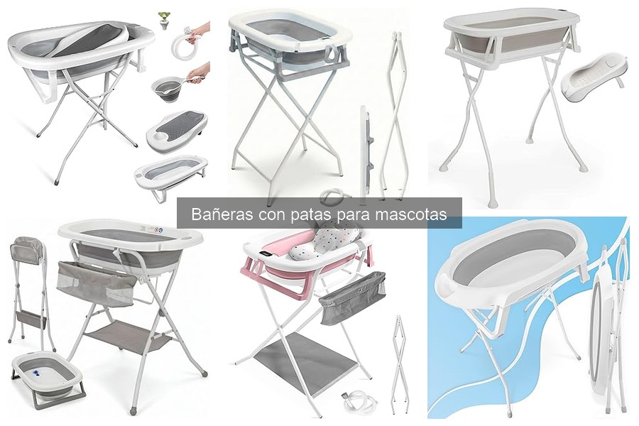 Comparativa: Bañeras con patas vs. fijas para mascotas