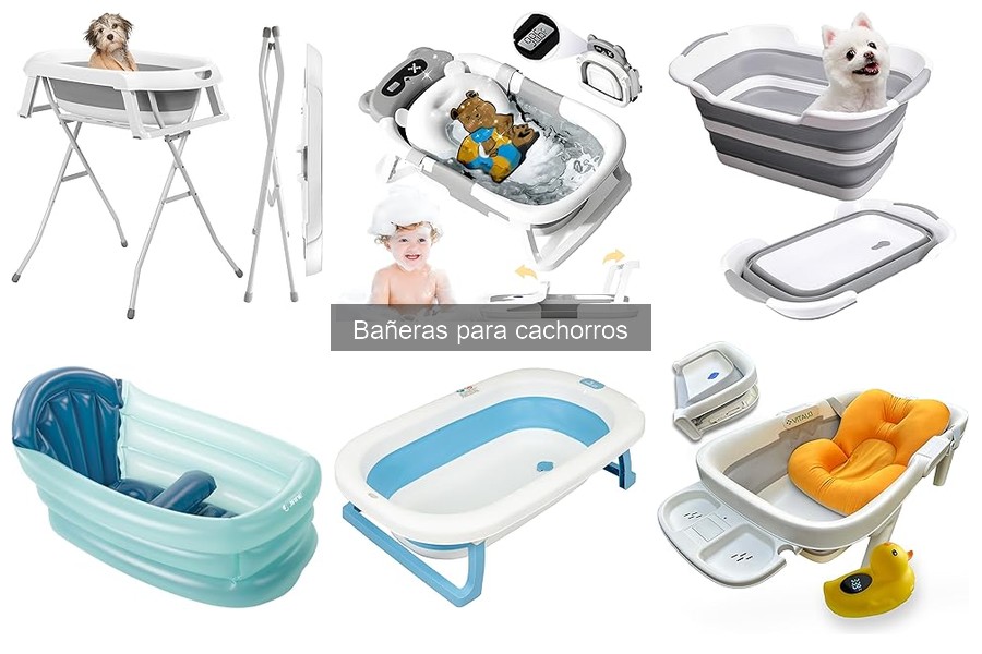 ** Comparativa: Bañeras Inflables vs. Rígidas para Cachorros