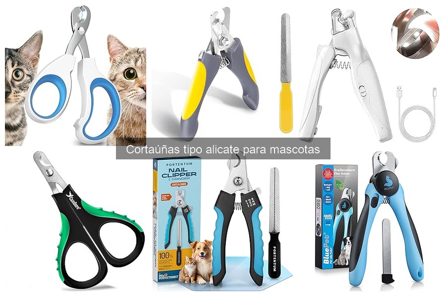 Comparativa: Cortaúñas tipo alicate vs. eléctricos para mascotas