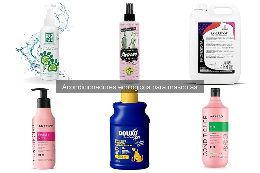 Comparativa de Acondicionadores Ecológicos para Mascotas