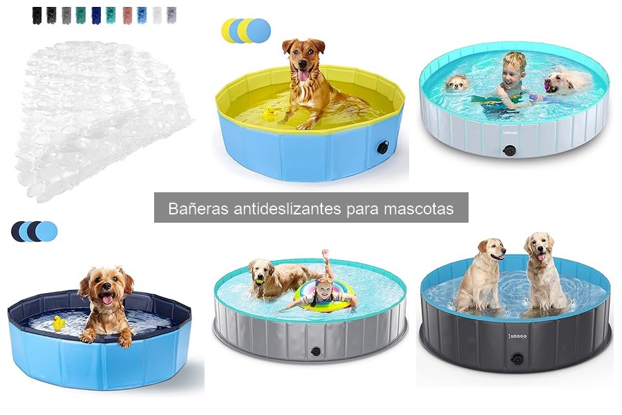 Comparativa de Bañeras Antideslizantes para Mascotas