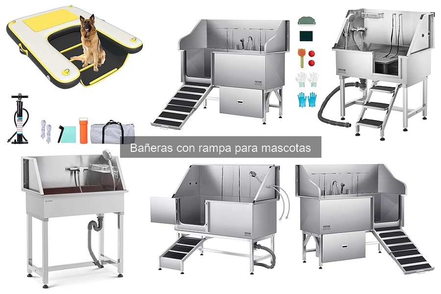 Comparativa de Bañeras con Rampa para Mascotas en 2023