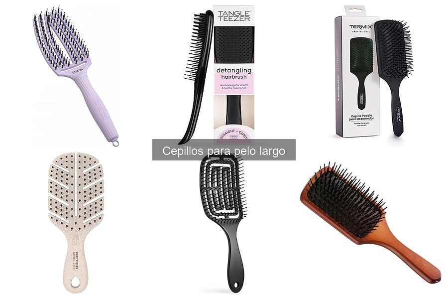 Comparativa de cepillos para pelo largo en Amazon