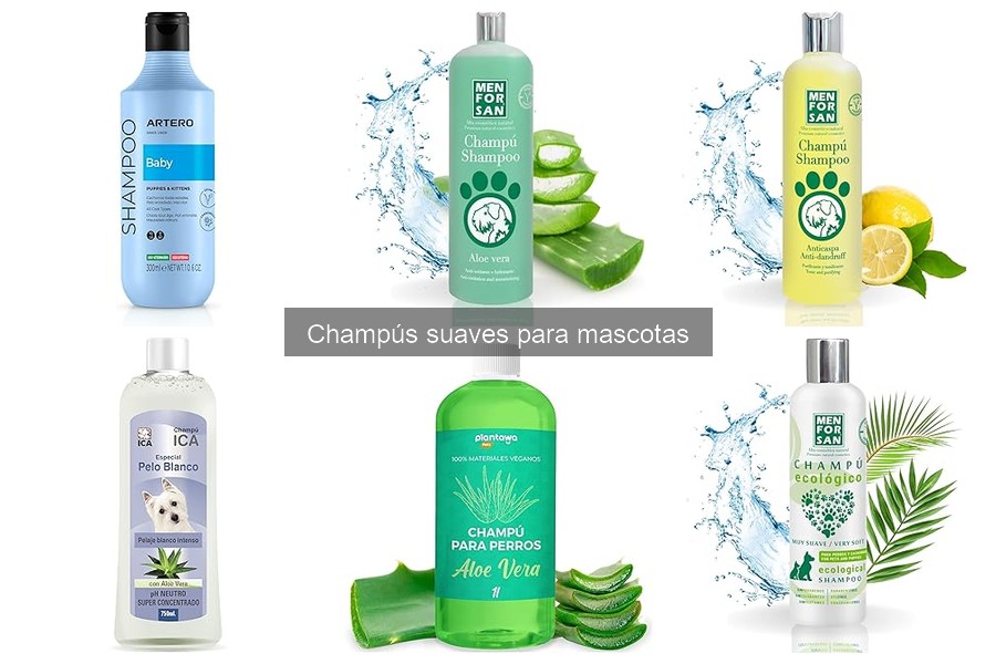 Comparativa de Champús Suaves para Mascotas: ¿Cuál Elegir?