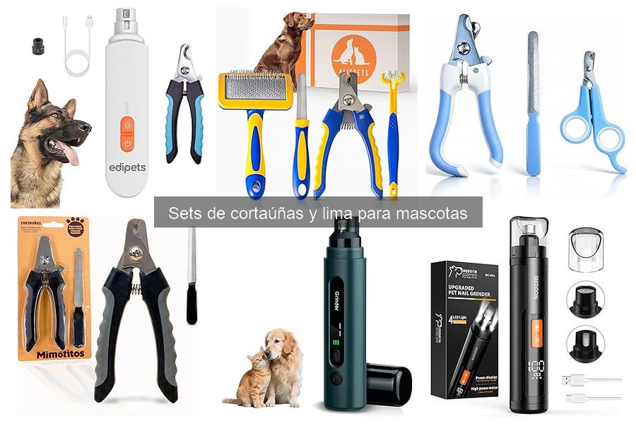 Comparativa de cortaúñas eléctricos y manuales para mascotas