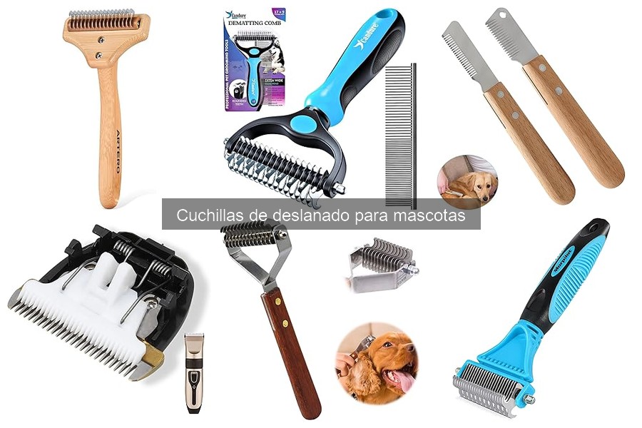 Comparativa de cuchillas de deslanado para mascotas 2023