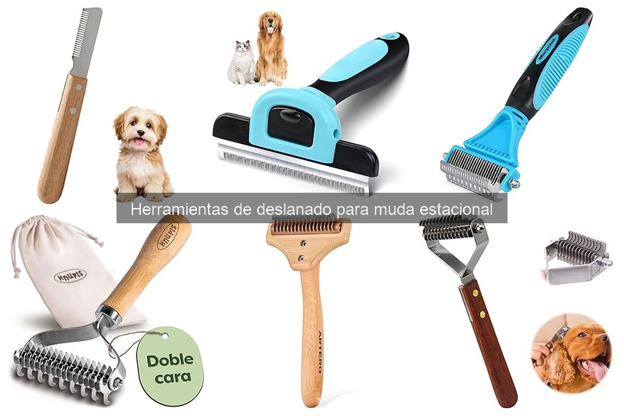 Comparativa de herramientas de deslanado para mascotas