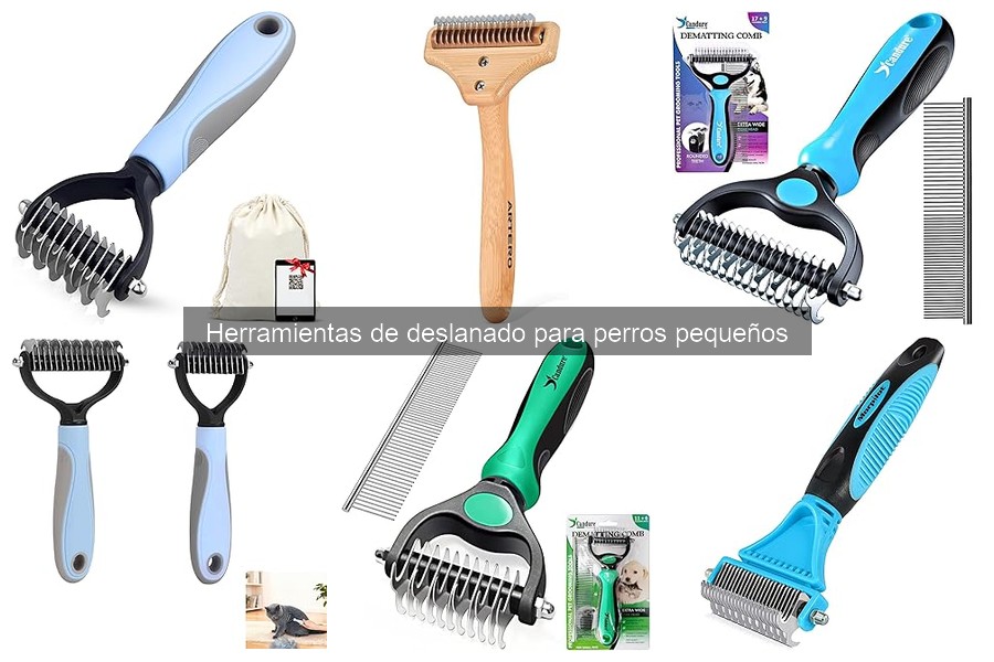 Comparativa de Herramientas de Deslanado para Perros Pequeños