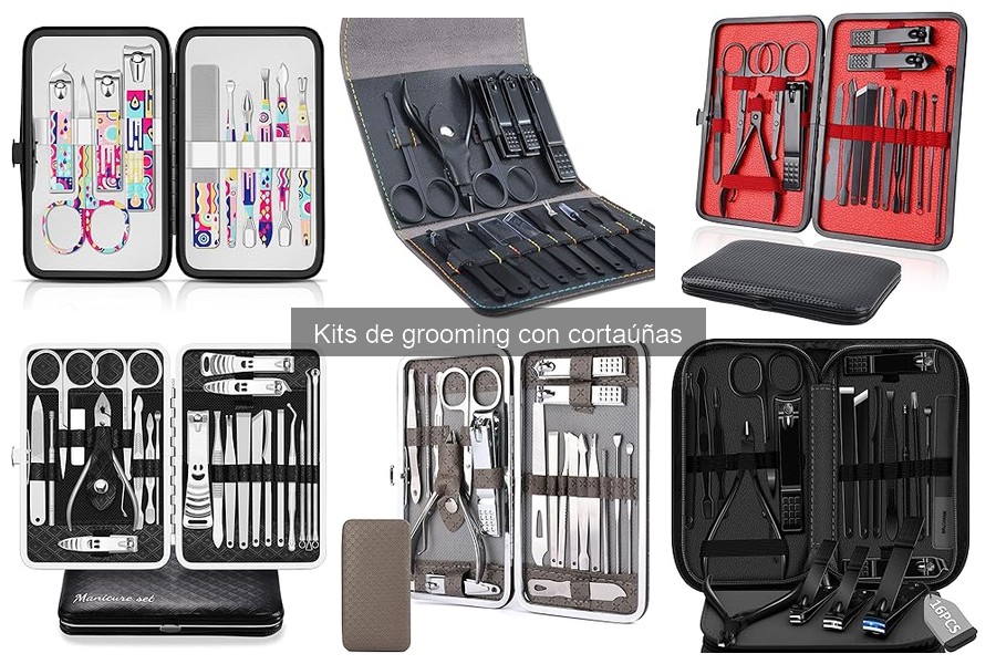 Comparativa de Kits de Grooming con Cortaúñas 2023