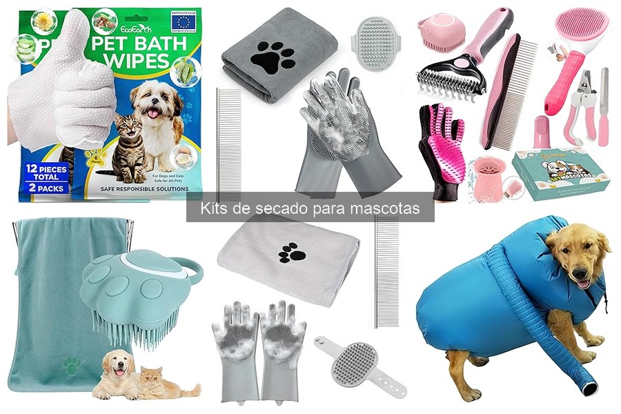 Comparativa de Kits de Secado para Perros y Gatos