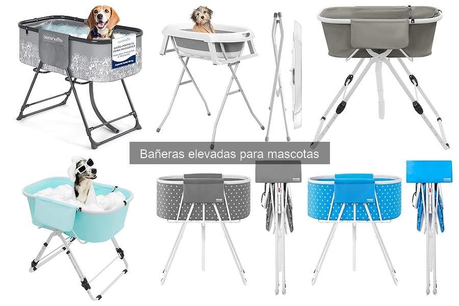 Comparativa de las Mejores Bañeras Elevadas para Mascotas