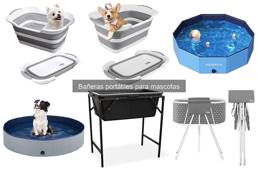Comparativa de las Mejores Bañeras Portátiles para Mascotas