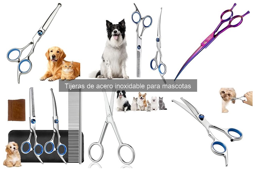 Comparativa de las Mejores Tijeras de Acero Inoxidable para Mascotas