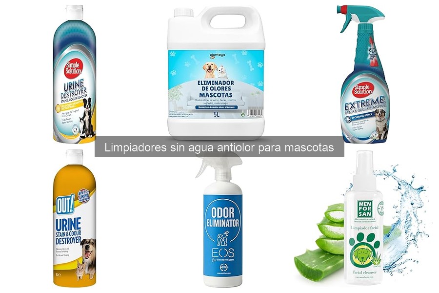 Comparativa de Limpiadores Sin Agua para Mascotas: ¿Cuál Elegir?