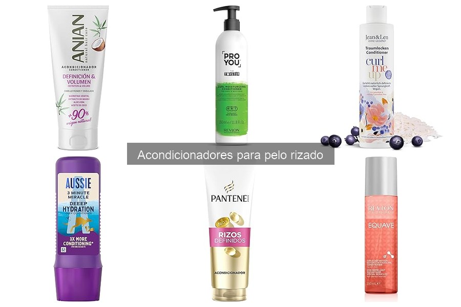 Comparativa de los Mejores Acondicionadores para Pelo Rizado